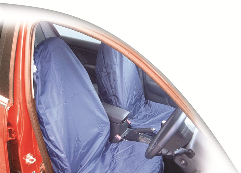Pair of Navy Seat Covers