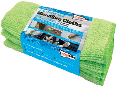 Pack of 2 Microfibre Cloths