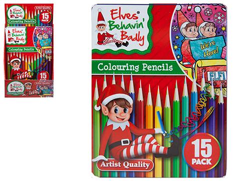 Pack of 15 Colouring Pencils