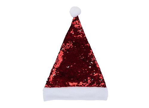 Reversible Sequin Santa Hat