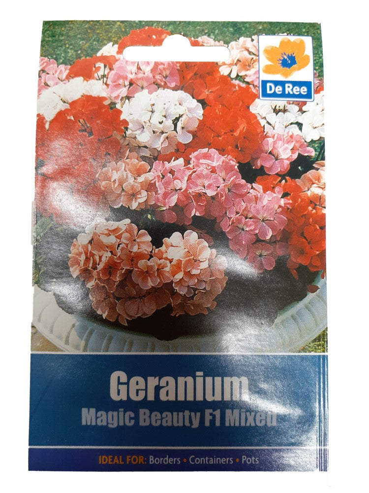 Geranium: Magic Beauty F1 Mixed Seeds