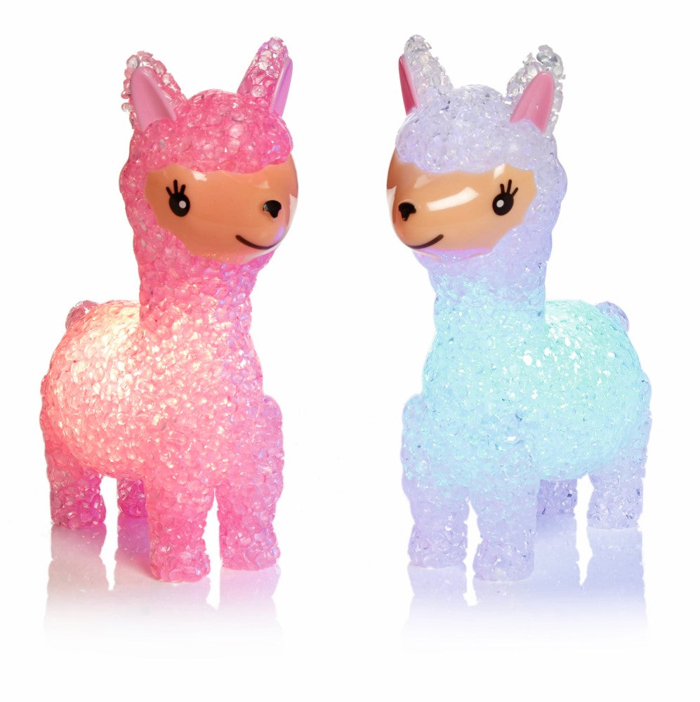 1 x Light up 14cm Llama Decoration