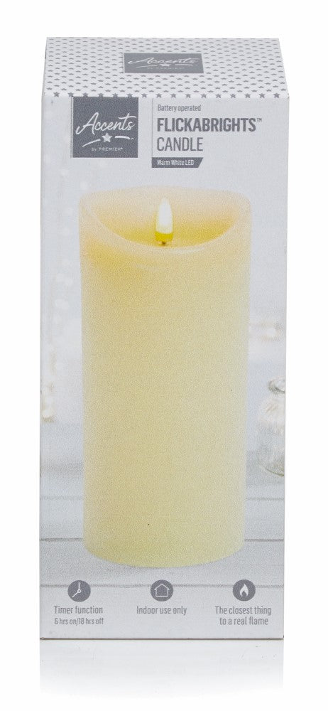 23cm Flickerbright Candle