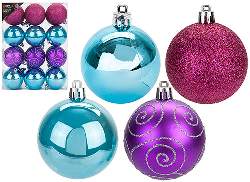 Pack of 24 Bright Baubles