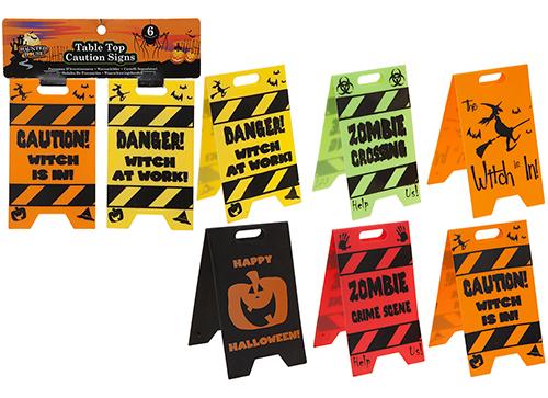 Pack of 2 Tabletop Warning Signs