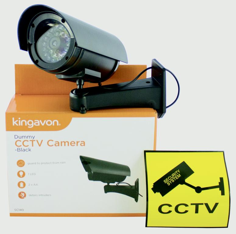 Dummy CCTV Camera - Black