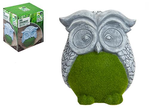 Flock Owl Ornament