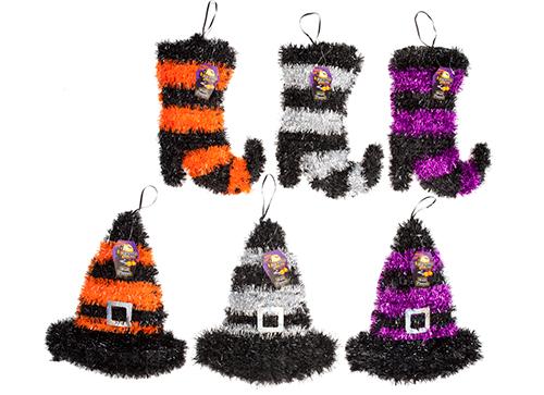 Tinsel Witches Hat & Boot