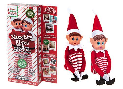 Twin Pack Naughty Elves