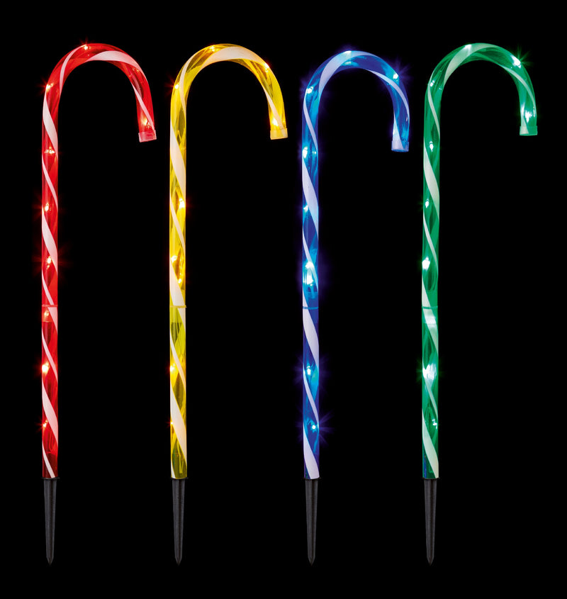 Christmas Candy Canes Multicoloured