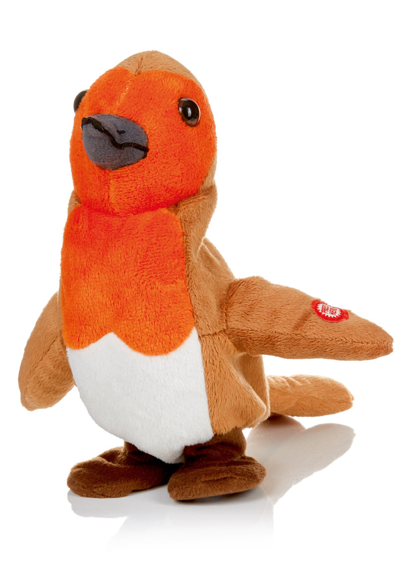 22cm Animated Rocking Robin Character