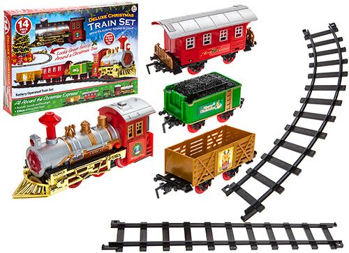 Deluxe Christmas Train Set