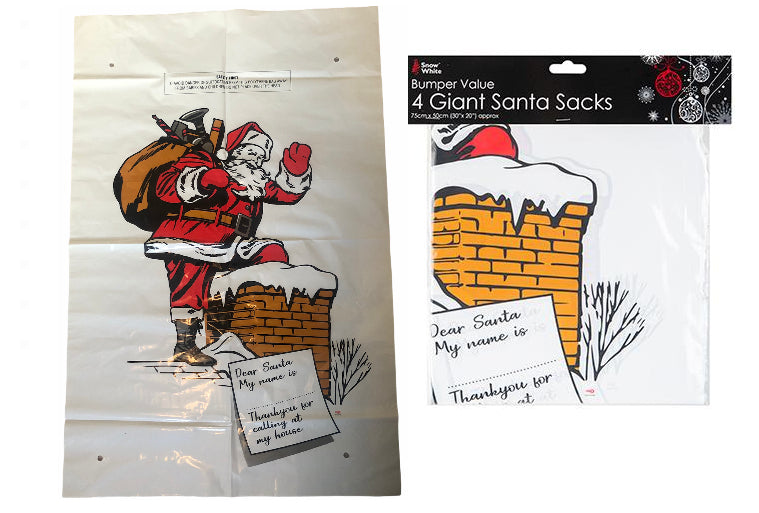 4pk Santa Sacks