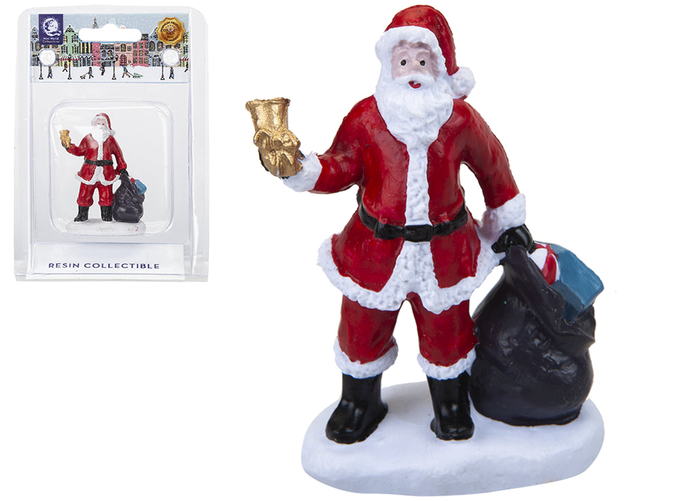 Santa Village Figure