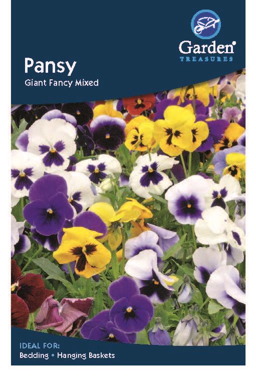 Pansy Giant Fancy Mixed