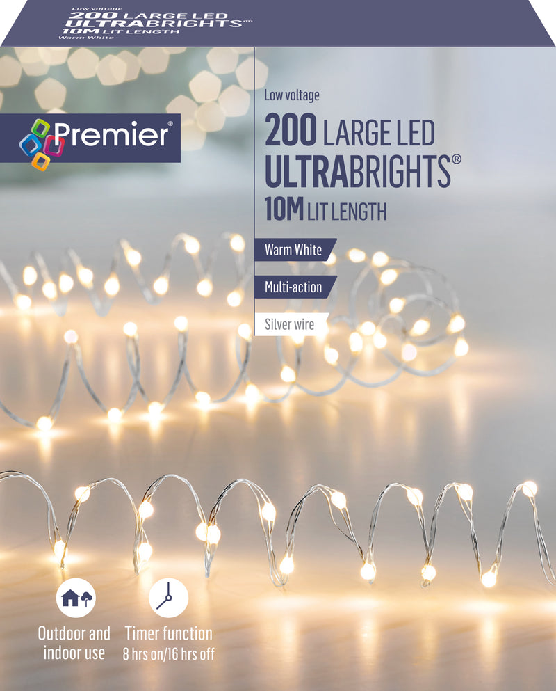 200 LED Ultrabrights - Various Sizes & Colours