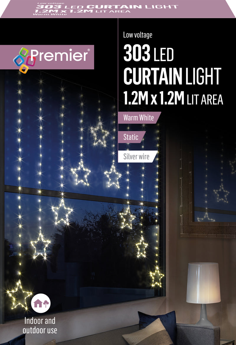 Curtain Lights - Various Styles & Colours