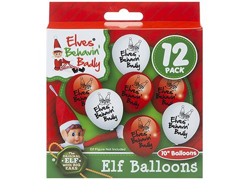 Printed Elf Balloons