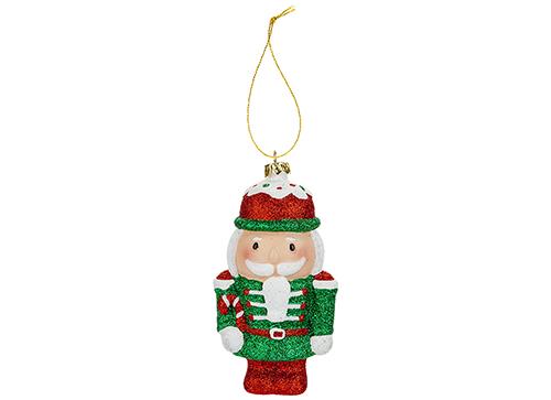 Glitter Nutcracker Bauble