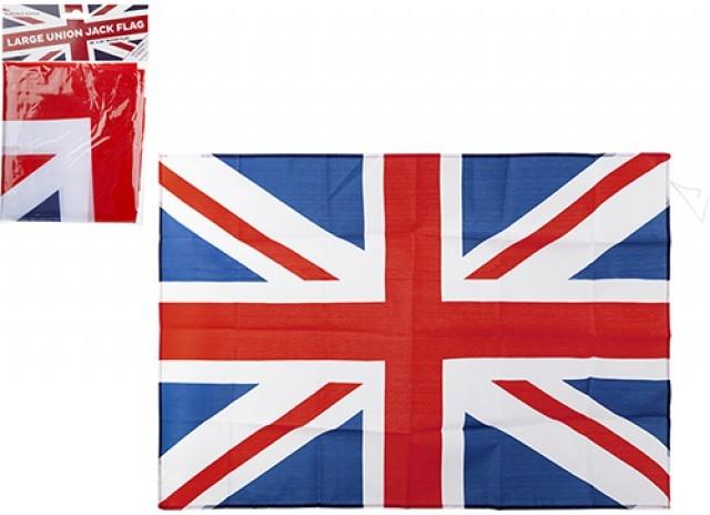 Union Jack Flag 91 x 61cm with String