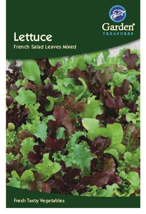 Lettuce French Salad Leaves Mixed