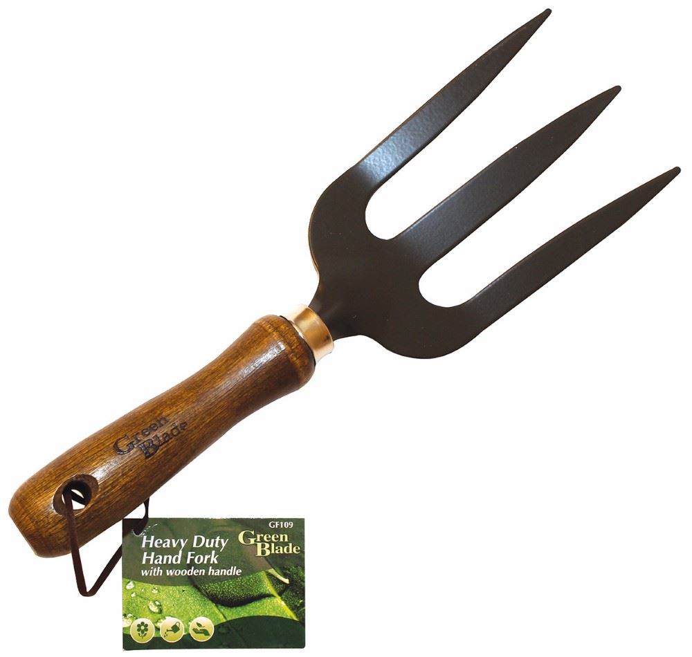 Hand Fork with Wooden Handle